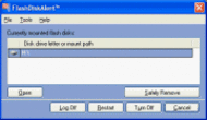 Flash Disk Alert screenshot